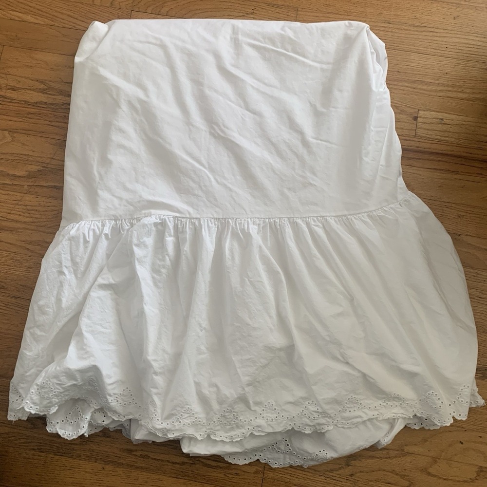Simply Shabby Chic Bedskirt Ruffle Eyelet Lace